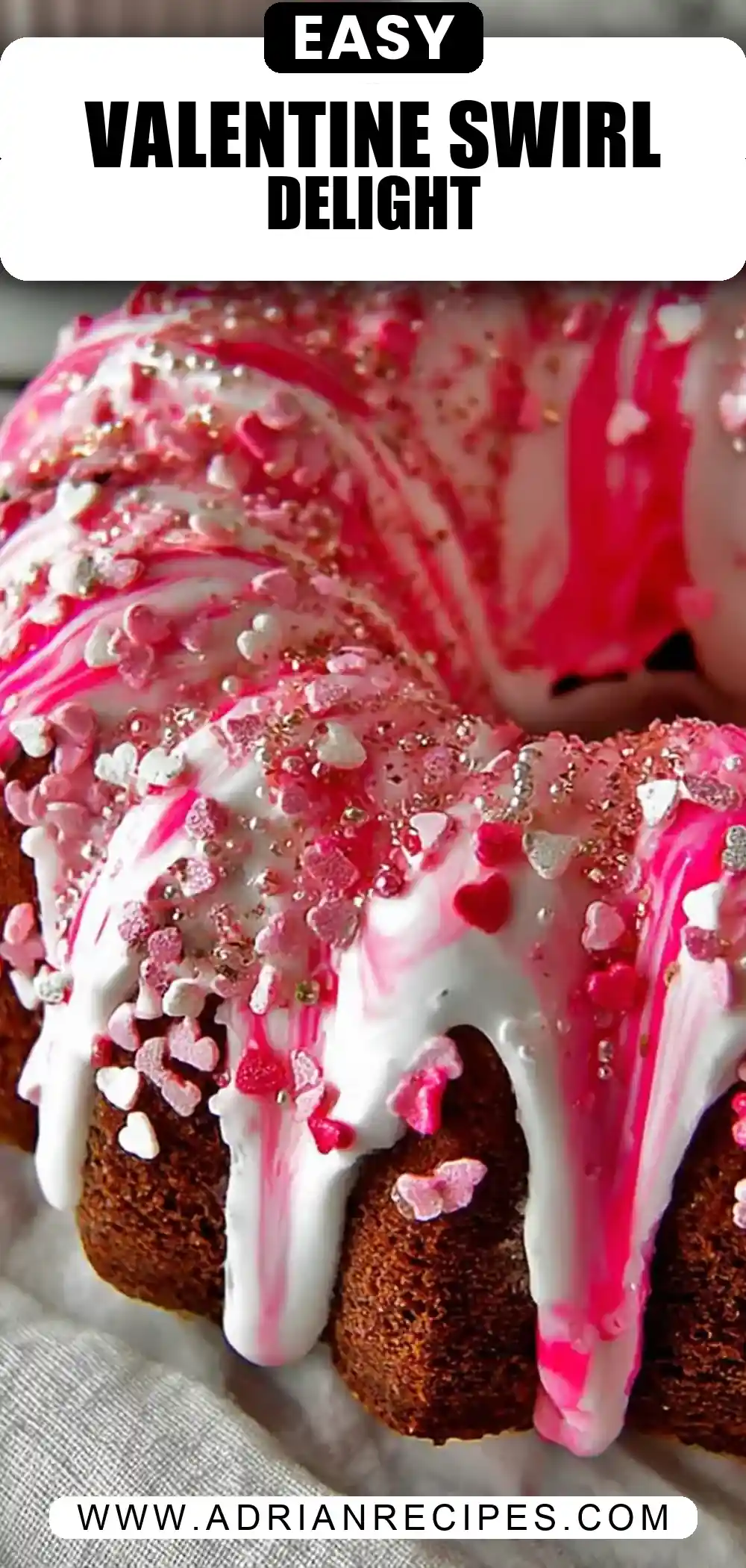 Valentine’s Swirl Cake