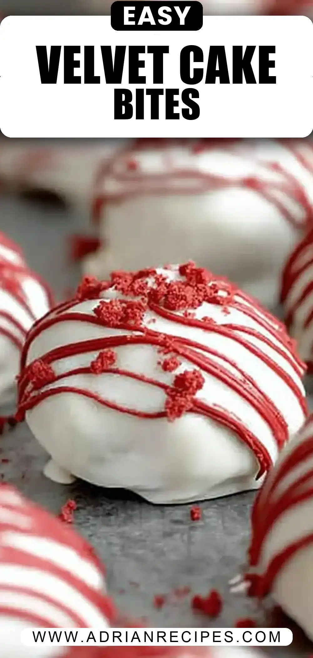 Red Velvet Cake Bites