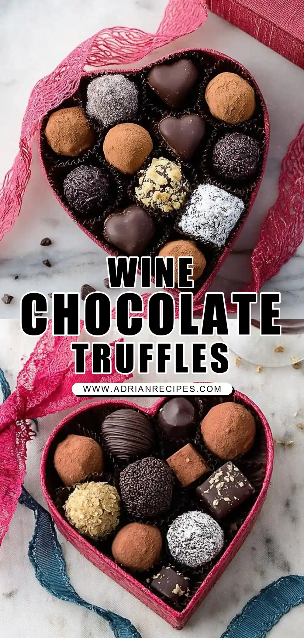Red Wine Chocolate Truffles