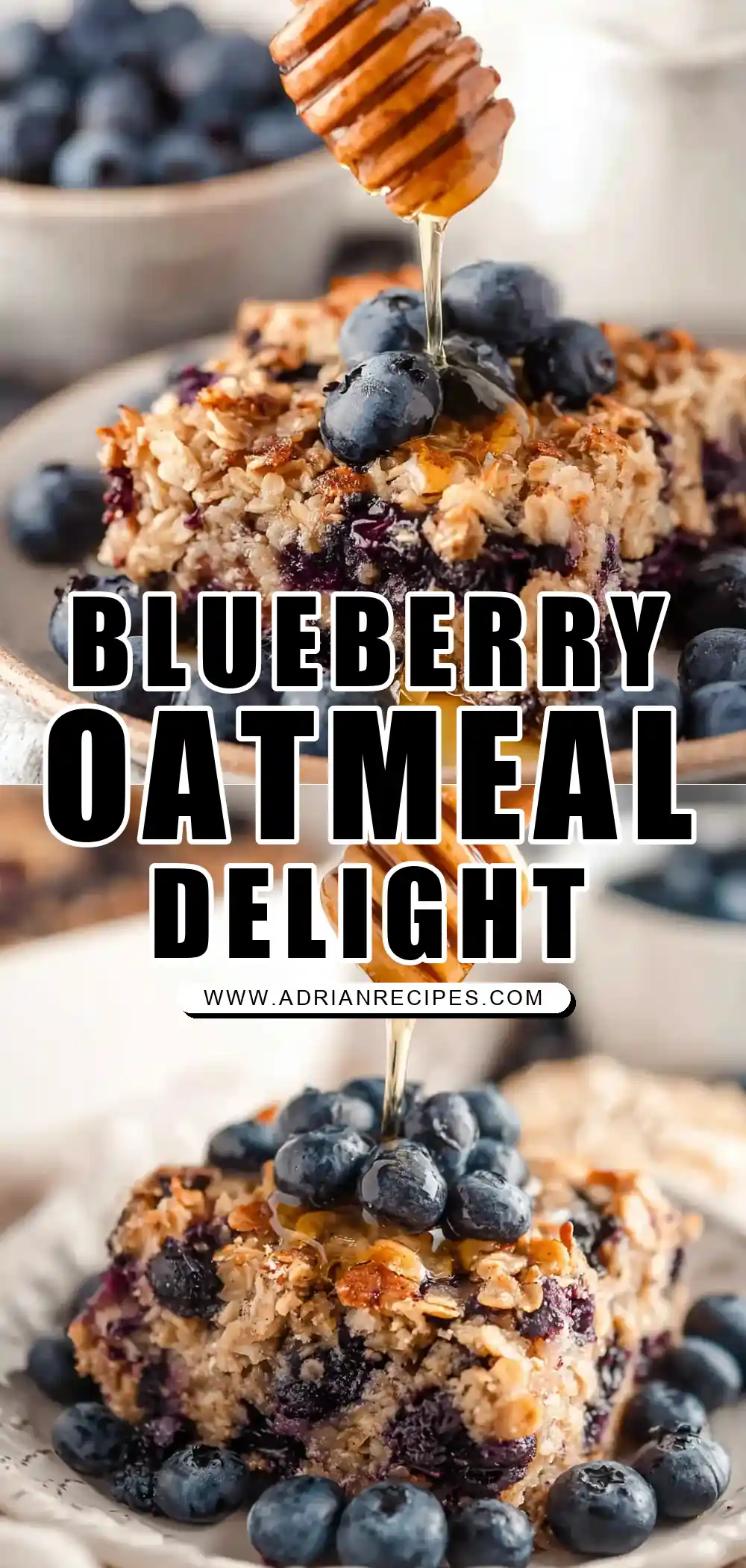 Blueberry Baked Oatmeal