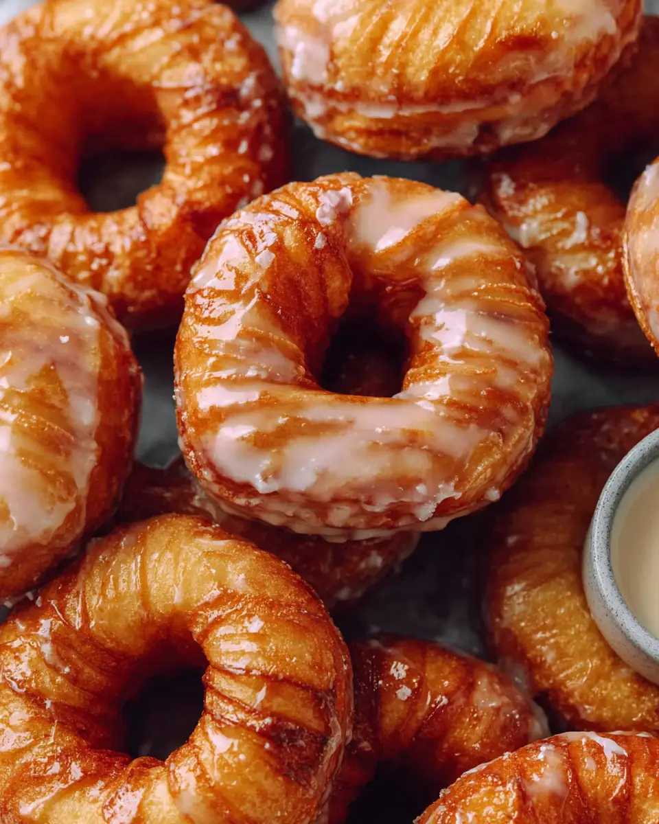 A delicious plate of Cronuts