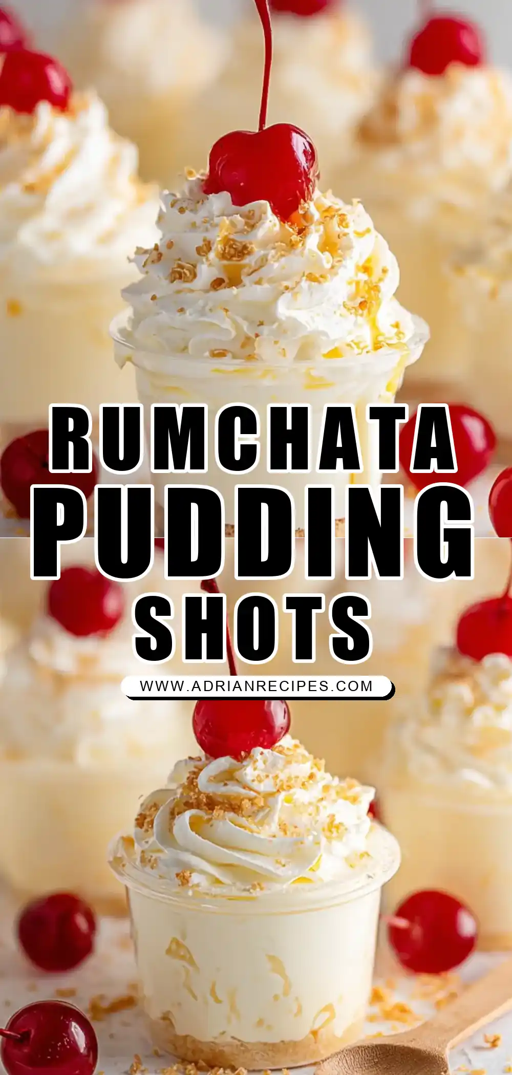 RumChata Cheesecake Pudding Shots