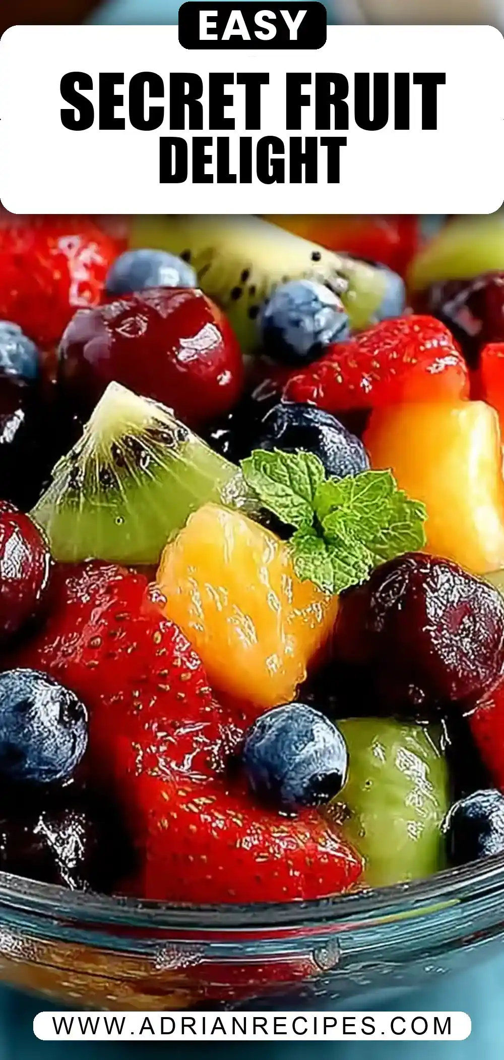 Secret Ingredient Fruit Salad: So Easy & Yummy