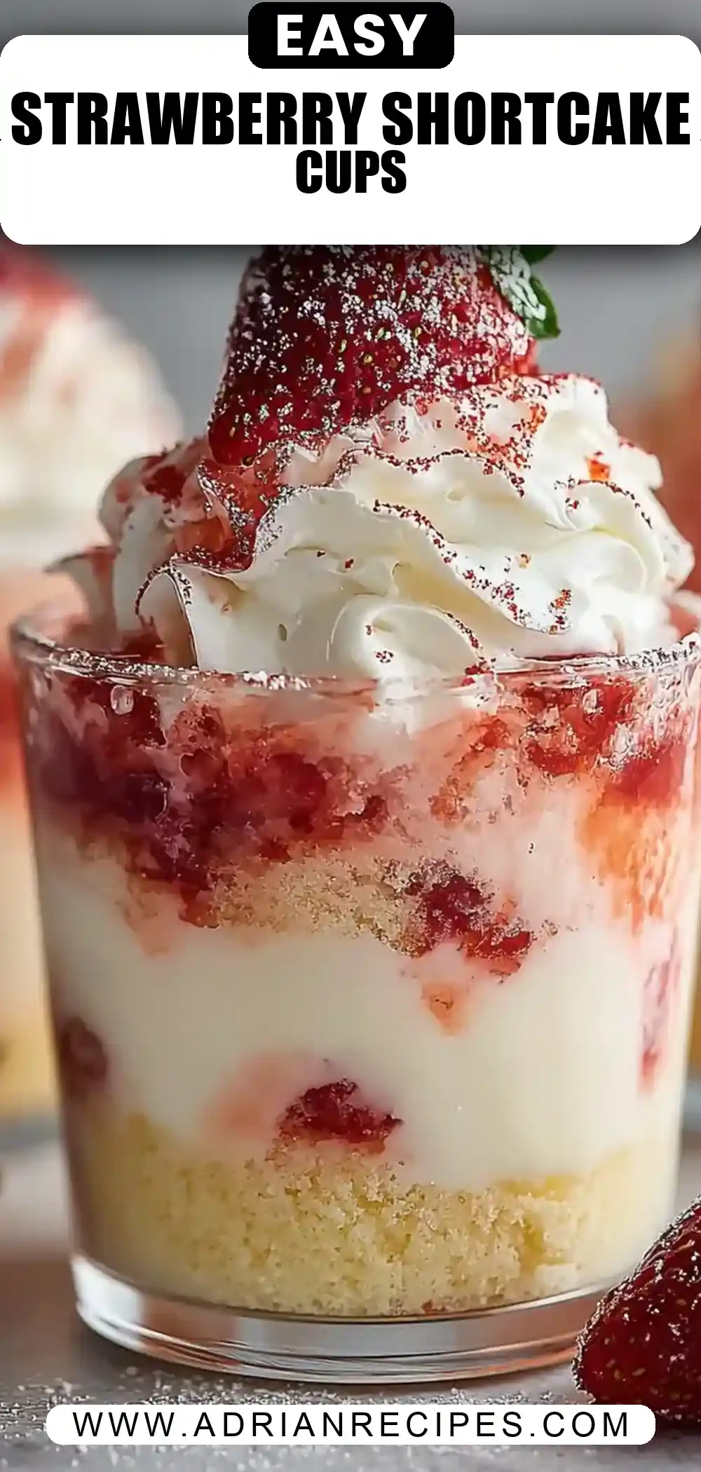 Delicious Strawberry Shortcake Pudding Cups Recipe to Enjoy!