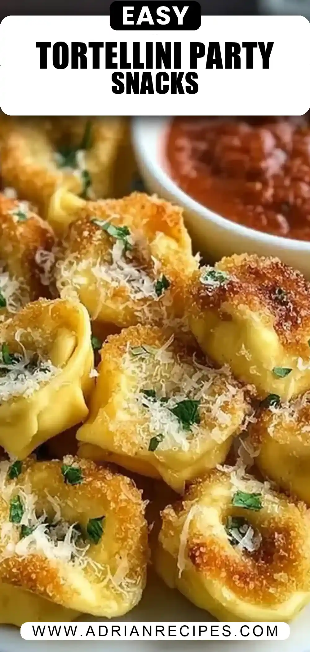 DELICIOUS TORTELLINI PARTY SNACKS READY IN 30 MINUTES